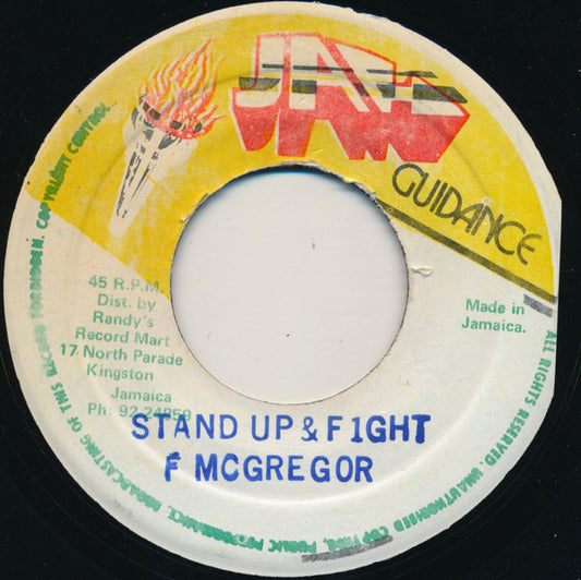 Freddie McGregor : Stand Up & Fight (7")