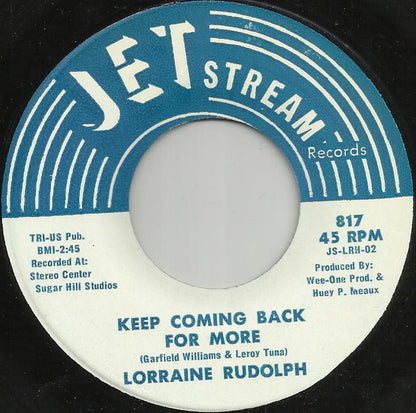 Lorri Rudolph : After All I've Been Through For You  (7")