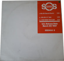 The S.O.S. Band : No Lies (12", Promo, W/Lbl)