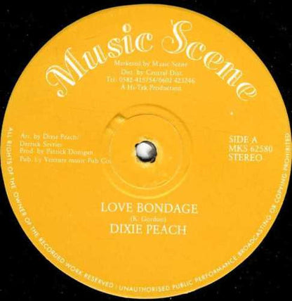 Dixie Peach : Love Bondage (12")