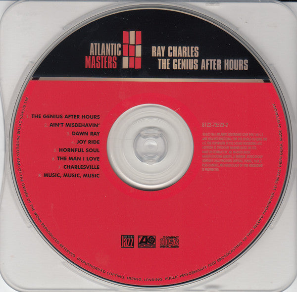 Ray Charles : The Genius After Hours (CD, Album, RE)