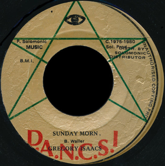 Gregory Isaacs : Sunday Morn (7")