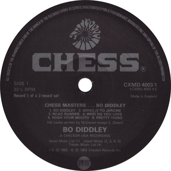 Bo Diddley : Chess Masters (2xLP, Comp)