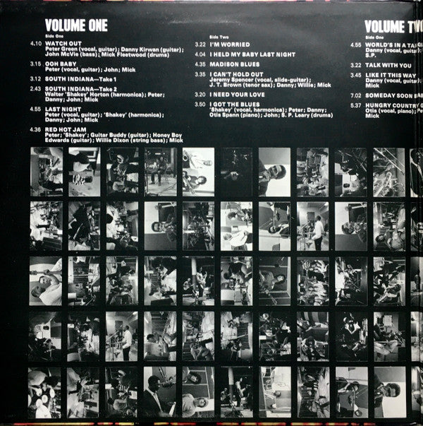 Fleetwood Mac, Otis Spann, Willie Dixon, Walter Horton, J.T. Brown, Buddy Guy, David "Honeyboy" Edwards, S.P. Leary : Blues Jam At Chess (2xLP, Album)