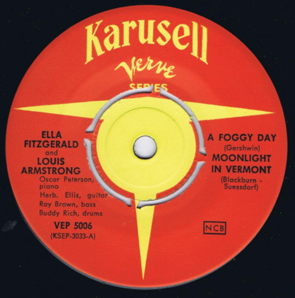 Ella Fitzgerald And Louis Armstrong : Ella Och Louis Vol. 1 (7", EP)