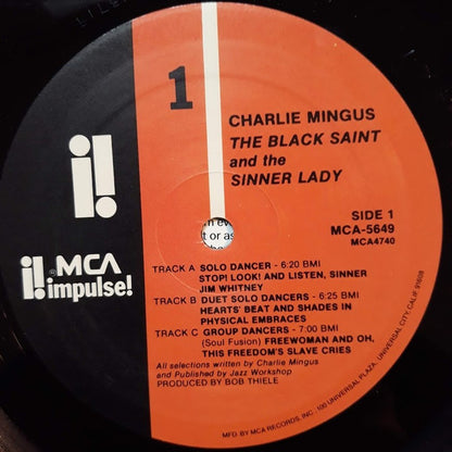 Charles Mingus : The Black Saint And The Sinner Lady (LP, Album, RE, RM)
