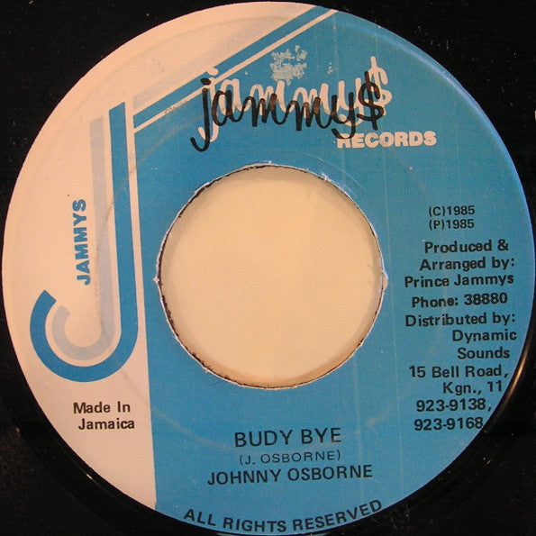 Johnny Osbourne : Budy Bye (7")