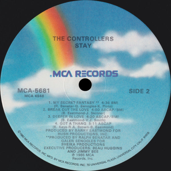 The Controllers (2) : Stay (LP, Album, Glo)