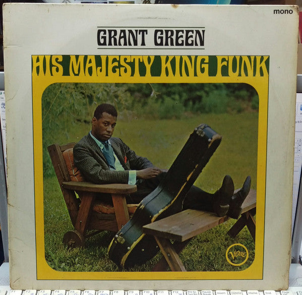 Grant Green : His Majesty, King Funk (LP, Album, Mono)