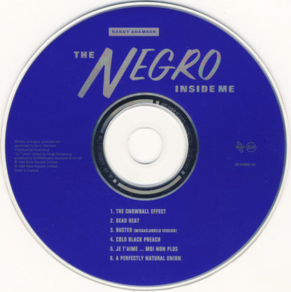 Barry Adamson : The Negro Inside Me (CD, EP)