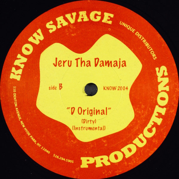 Jeru The Damaja : D. Original (12", RE)
