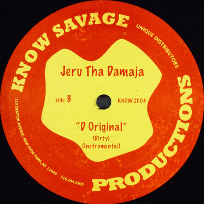 Jeru The Damaja : D. Original (12", RE)
