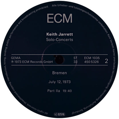 Keith Jarrett : Solo Concerts: Bremen / Lausanne (3xLP, Album, RE + Box)