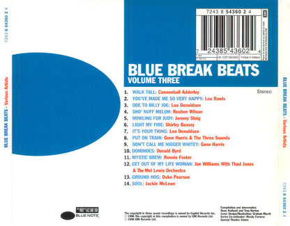 Various : Blue Break Beats Volume 3 (CD, Comp)