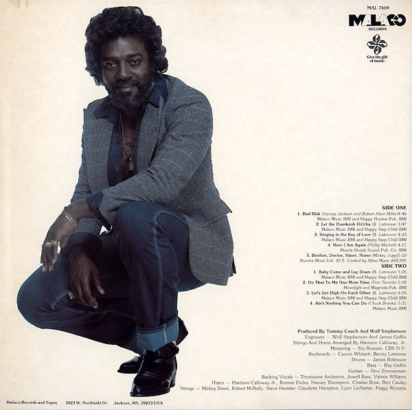 Latimore (2) : Singing In The Key Of Love (LP, Album)