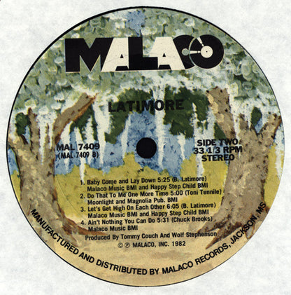 Latimore (2) : Singing In The Key Of Love (LP, Album)