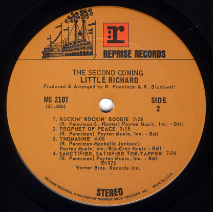 Little Richard : The Second Coming (LP, Album, M/Print, Ter)