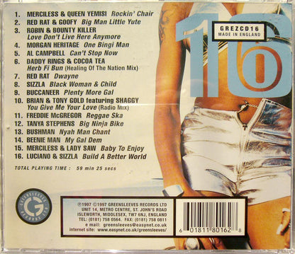 Various : Greensleeves Reggae Sampler 16 (CD, Smplr)