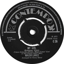 Major Lance : My Girl / Dark And Lonely (7", Single)