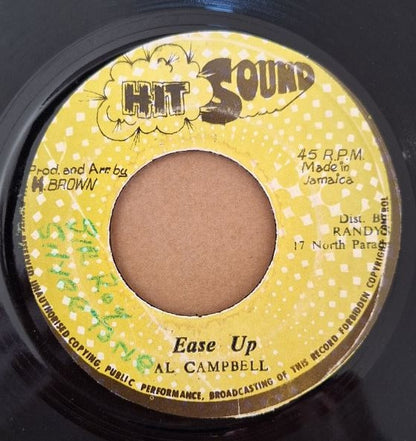 Al Campbell / Crucial Bunny, The Revolutionaries : Ease Up / Mash It Up (7", Single)