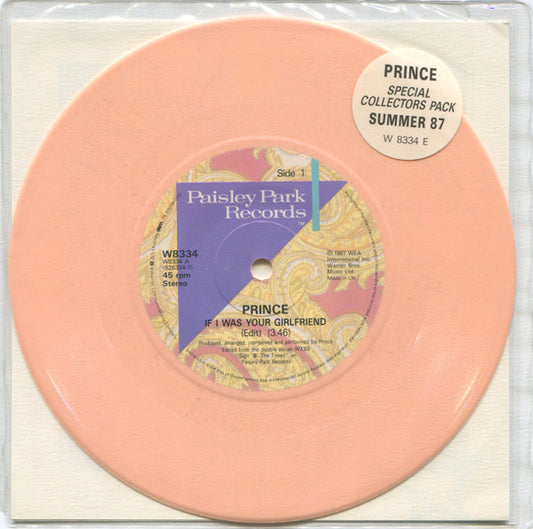 Prince : If I Was Your Girlfriend (7", Single, Spe)