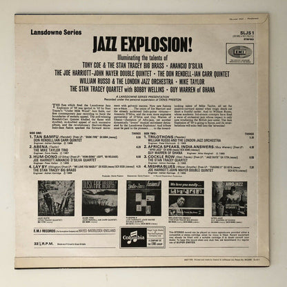 Various : Jazz Explosion (A Panorama Of Contemporary British Jazz) (LP, Comp)