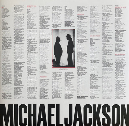 Michael Jackson : Bad (LP, Album, RE, RP, Gat)