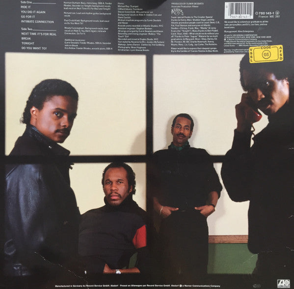 Kleeer : Intimate Connection (LP, Album)