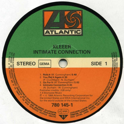 Kleeer : Intimate Connection (LP, Album)