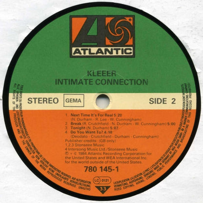 Kleeer : Intimate Connection (LP, Album)