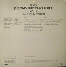 Gary Burton Quintet with Eberhard Weber : Ring (LP, Album)