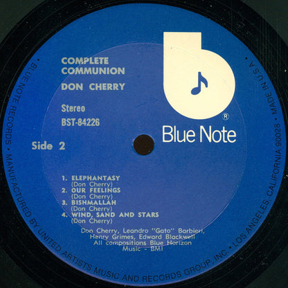 Don Cherry : Complete Communion (LP, Album, RE)