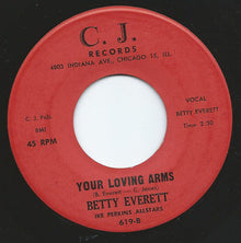 Betty Everett : Happy I Long To Be / Your Loving Arms (7", Single)