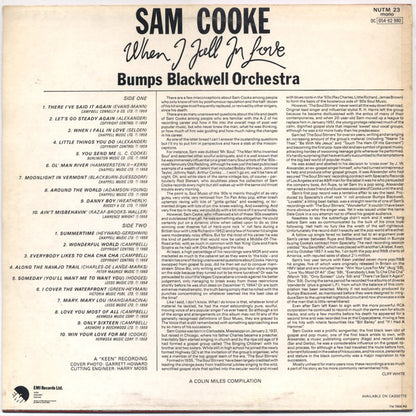 Sam Cooke : When I Fall In Love (LP, Comp, Mono)