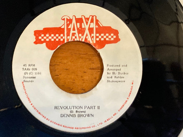 Dennis Brown : Revolution Part II (7")