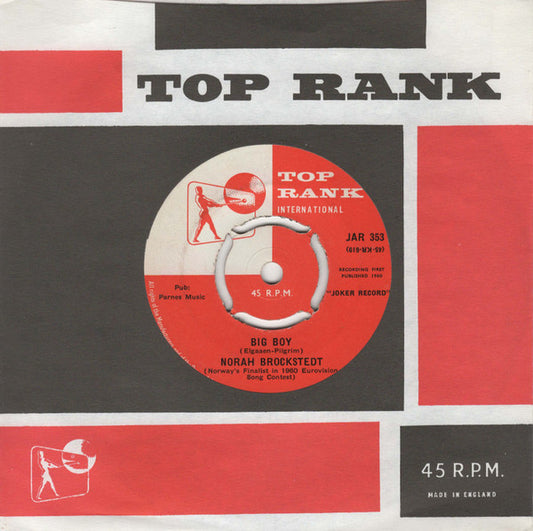 Nora Brockstedt : Big Boy (7", Single)