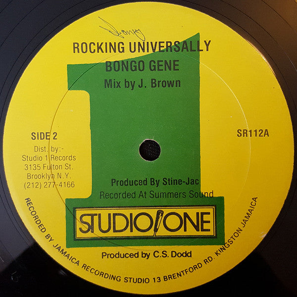 Willi Williams & Marshal Cousins : Rocking Universally (12", Maxi)
