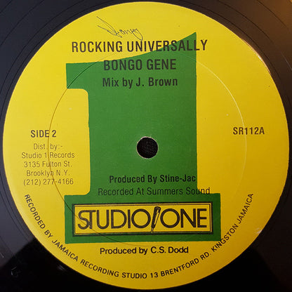 Willi Williams & Marshal Cousins : Rocking Universally (12", Maxi)