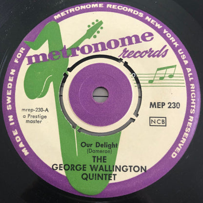 George Wallington Quintet With Phil Woods, Donald Byrd : Jazz For The Carriage Trade, Vol. 1 (7", EP)