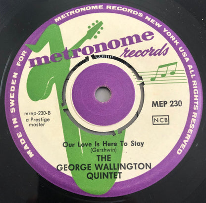 George Wallington Quintet With Phil Woods, Donald Byrd : Jazz For The Carriage Trade, Vol. 1 (7", EP)