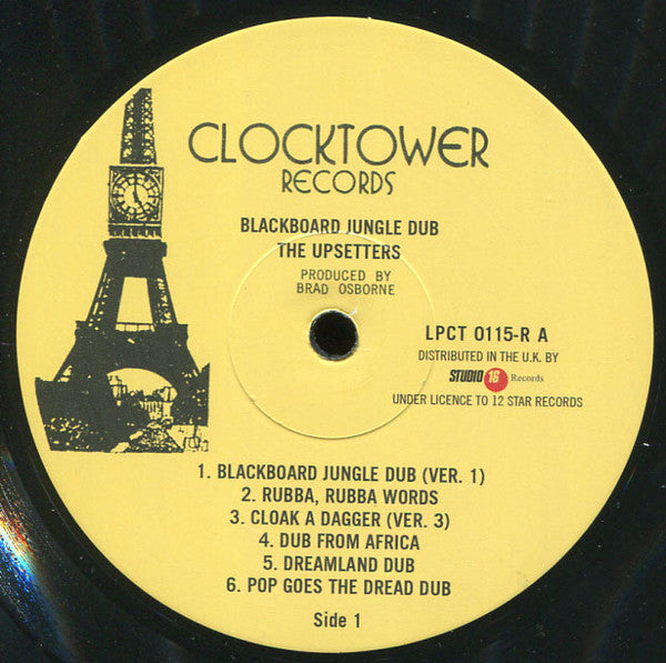 The Upsetters : Blackboard Jungle Dub (LP, Album, Res)
