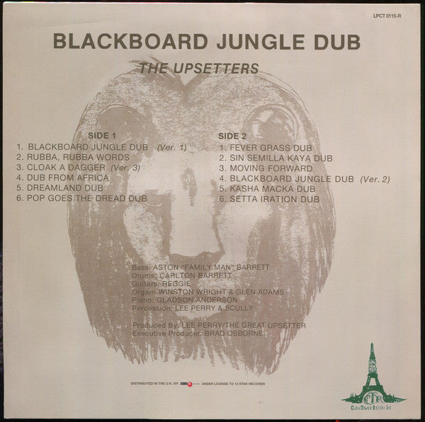 The Upsetters : Blackboard Jungle Dub (LP, Album, Res)