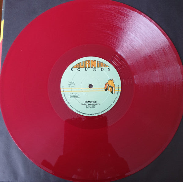Delroy Washington & Ranking Jah Son / Everard Thompson And Ranking Superstar : Memories / Rasta Roots (12", Red)