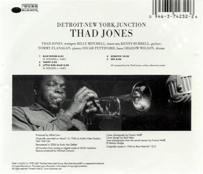Thad Jones : Detroit-New York Junction (CD, Album, Mono, RE, RM)