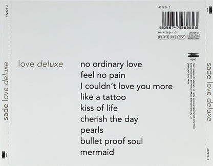 Sade : Love Deluxe (CD, Album)