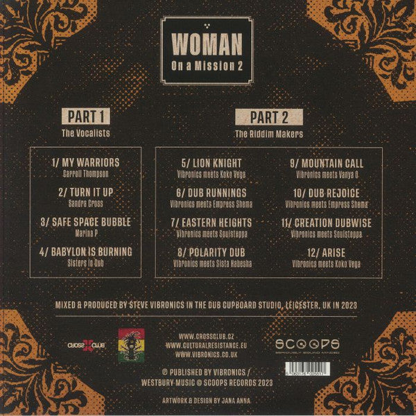 Vibronics : Woman On A Mission 2 (2xLP, Album)