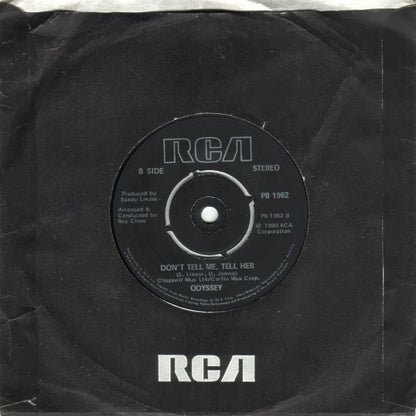 Odyssey (2) : Use It Up And Wear It Out (7", Single, Sol)
