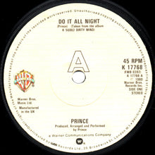 Prince : Do It All Night (7", Single)