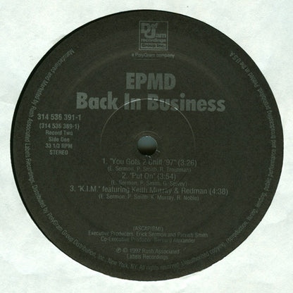 EPMD : Back In Business (2xLP, Album)