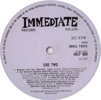 Small Faces : Small Faces (LP, Album, Mono)